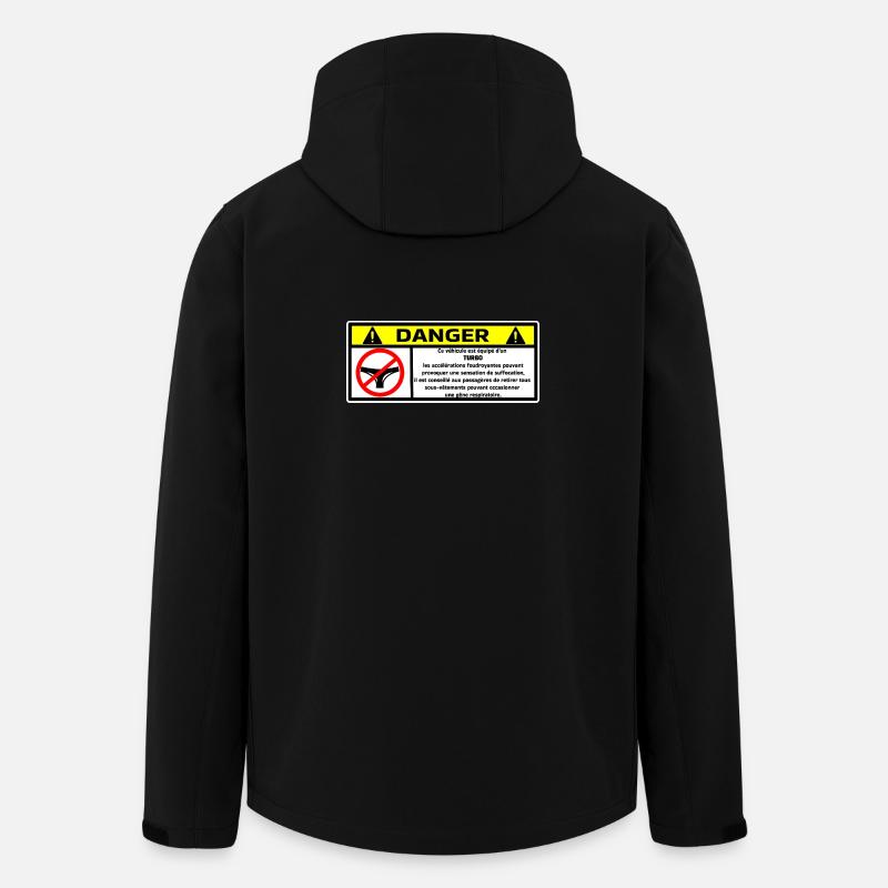 Car - Men’s Recycled Softshell Jacket by Stanley/Stella - black