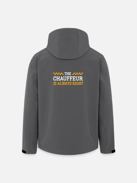 Taxifahrer Taxi - Recycelte Männer Softshell-Jacke von Stanley/Stella - Schwarz