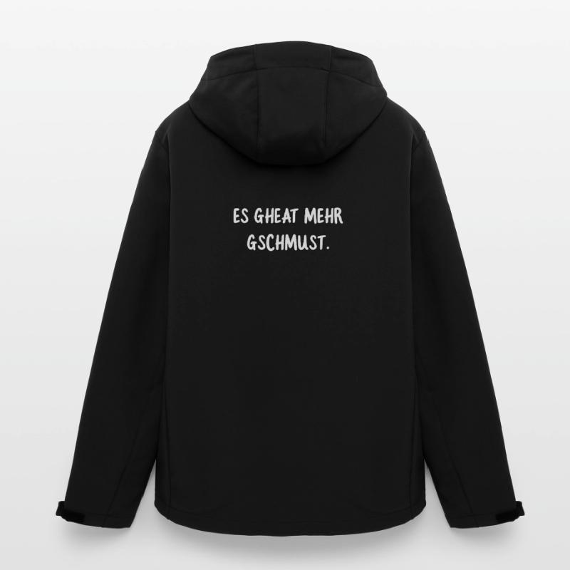C’est encore plus de mieux. Déclaration du Baiser en dialecte Veste softshell homme en polyester recyclé Stanley/Stella