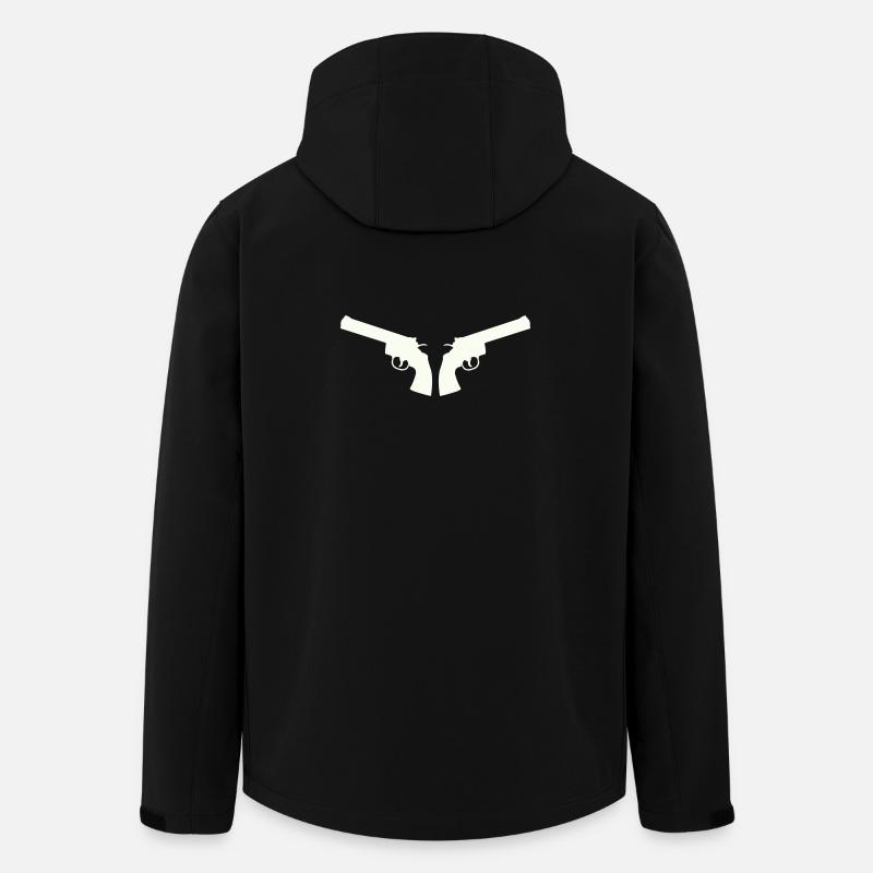 waffen- - Recycelte Männer Softshell-Jacke von Stanley/Stella - Schwarz