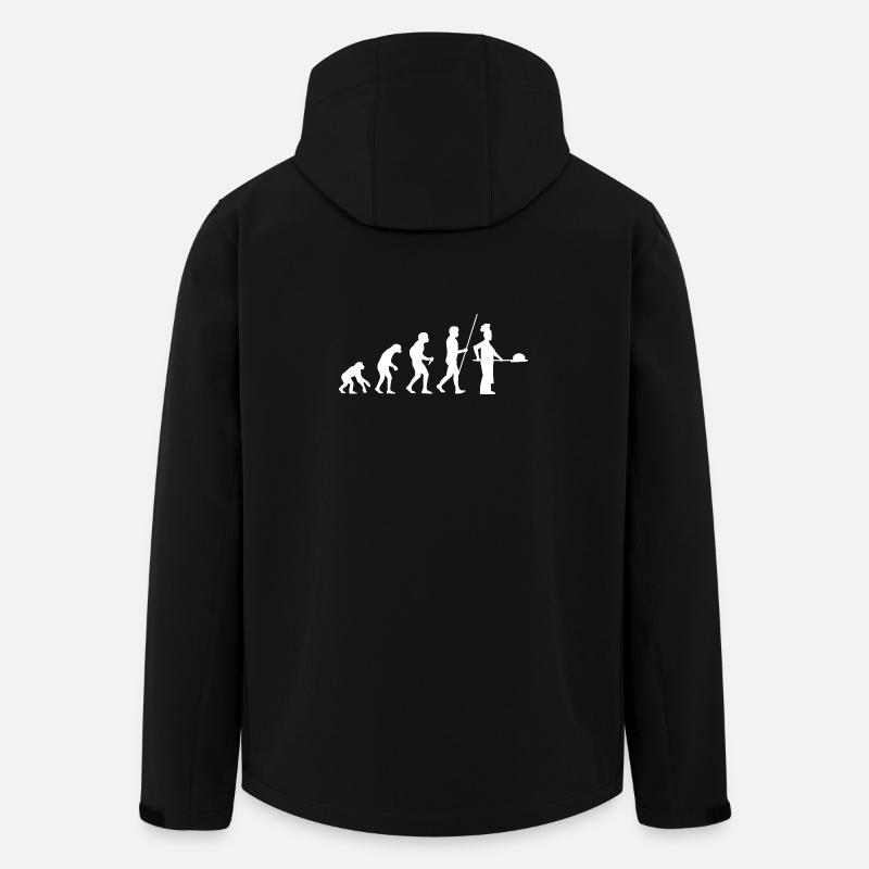 Évolution de Baker - Veste softshell homme en polyester recyclé Stanley/Stella - noir
