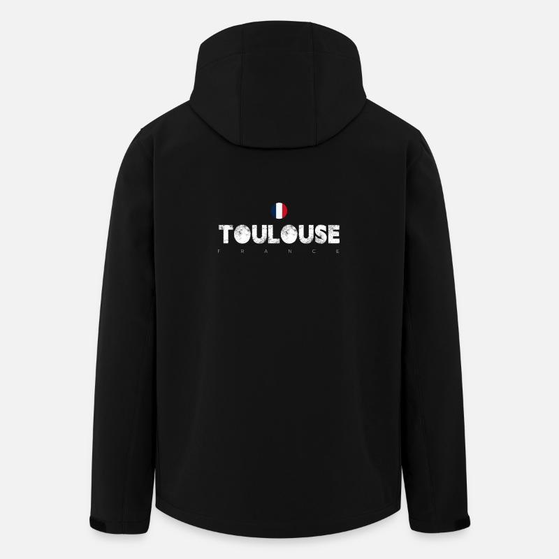 Toulouse - Recycelte Männer Softshell-Jacke von Stanley/Stella - Schwarz