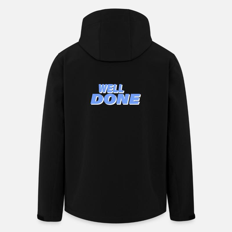 BIEN JOUÉ - Veste softshell homme en polyester recyclé Stanley/Stella - noir