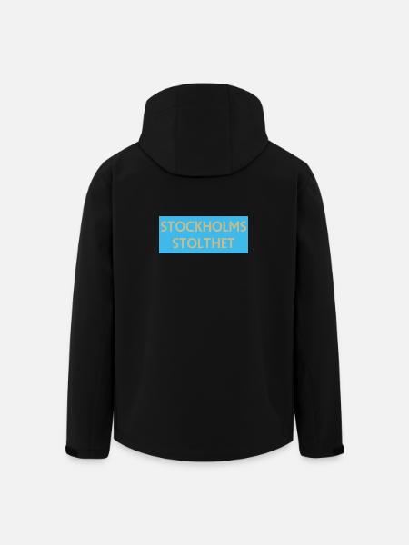 Stockholm Pride - Men’s Recycled Softshell Jacket by Stanley/Stella - black