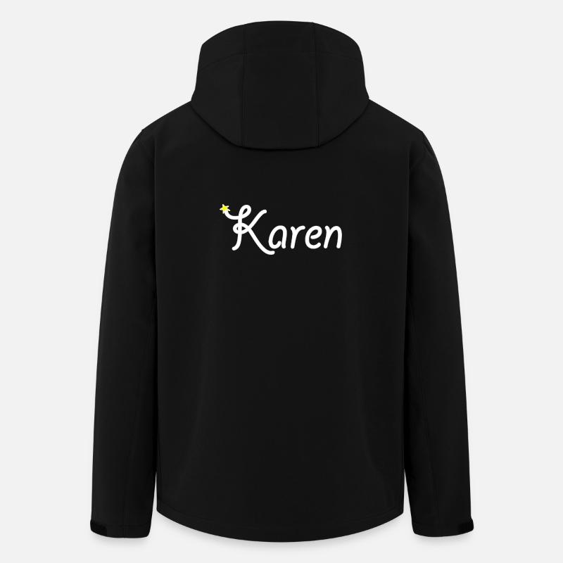 Karen - Recycelte Männer Softshell-Jacke von Stanley/Stella - Schwarz