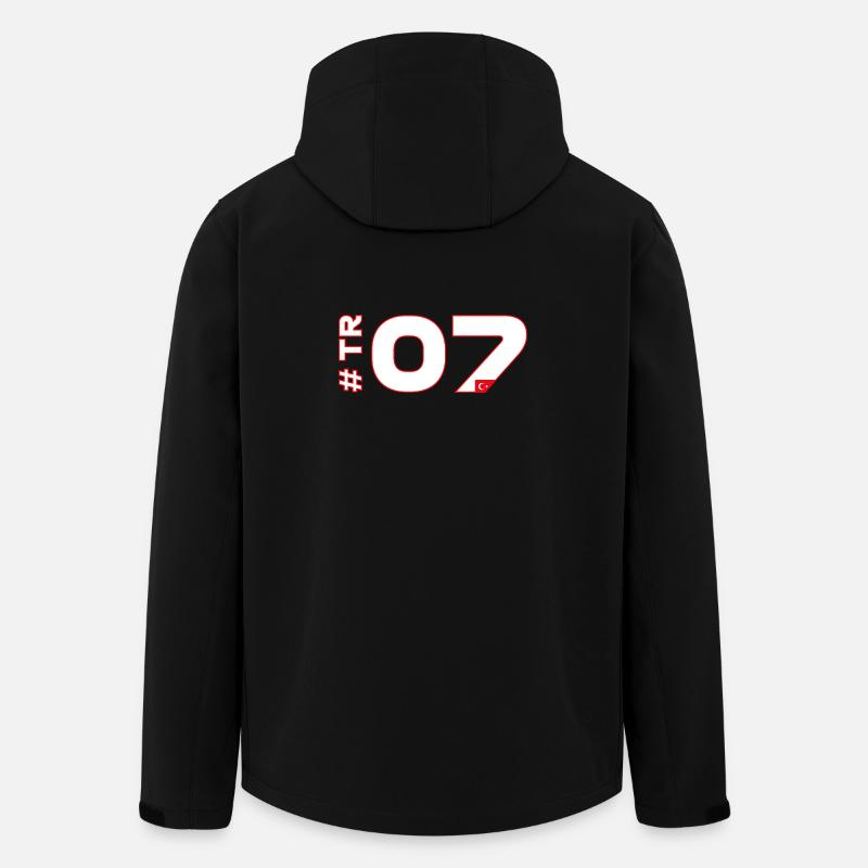 -TR07-2026 - Veste softshell homme en polyester recyclé Stanley/Stella - noir