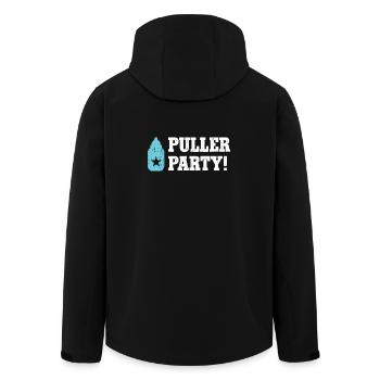 Fête de tireurs Bière bébé Bébé Baby Baby Shower Papa - Veste softshell homme en polyester recyclé Stanley/Stella - noir - Dos - AI Model Male 185 light (185cm)