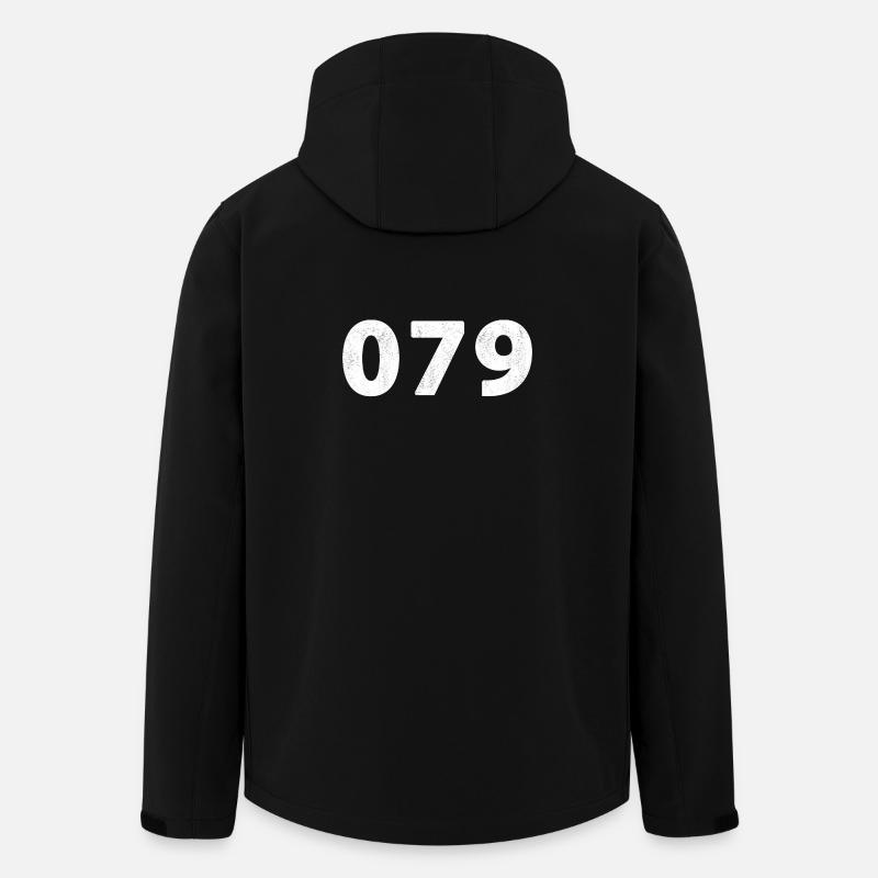 079 Zoetermeer Moerkapelle Benthuizen - Recycelte Männer Softshell-Jacke von Stanley/Stella - Schwarz