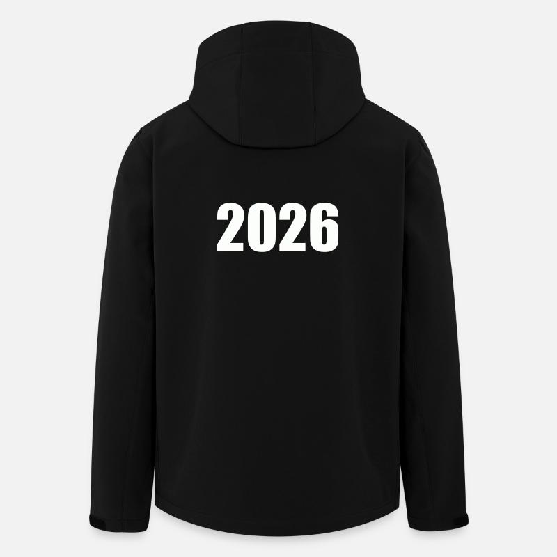 2026 - Veste softshell homme en polyester recyclé Stanley/Stella - noir