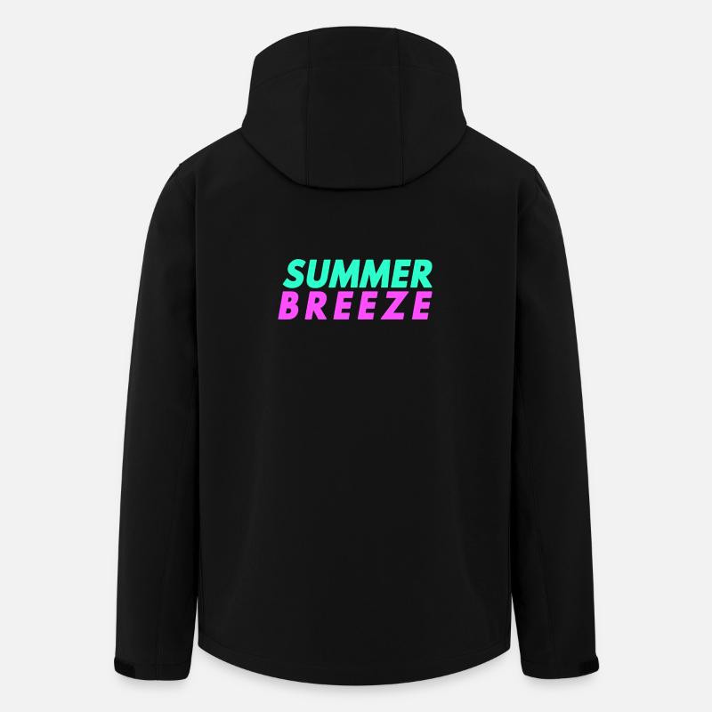 Brise d’été - Veste softshell homme en polyester recyclé Stanley/Stella - noir