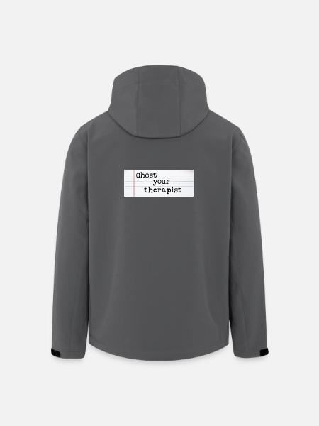 Ghost Your Therapist - Men’s Recycled Softshell Jacket by Stanley/Stella - black