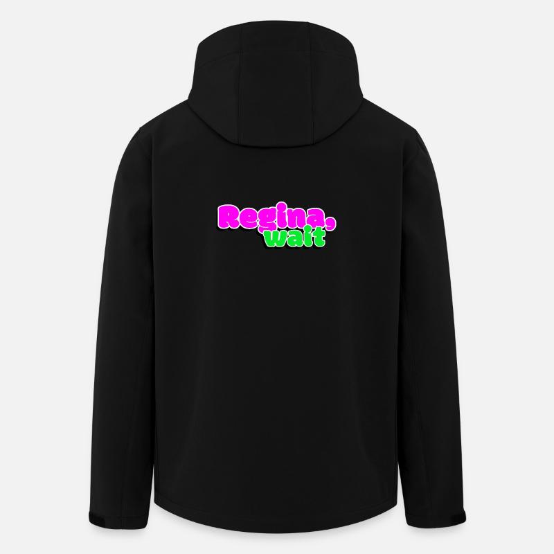 Queen, Wait - Men’s Recycled Softshell Jacket by Stanley/Stella - black