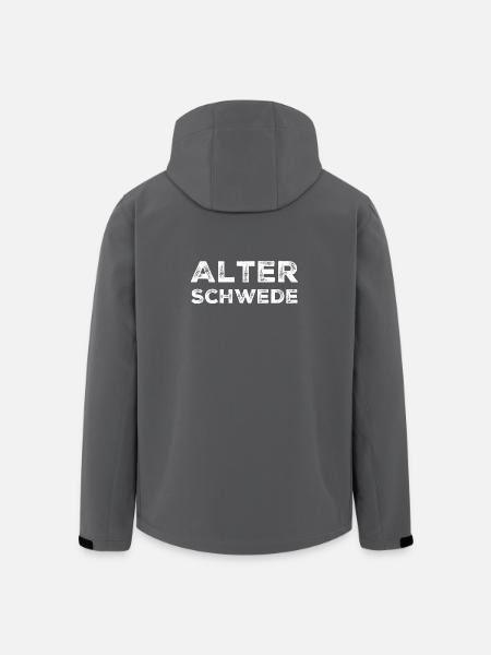 Old Swede Funny Expression Saying - Men’s Recycled Softshell Jacket by Stanley/Stella - black