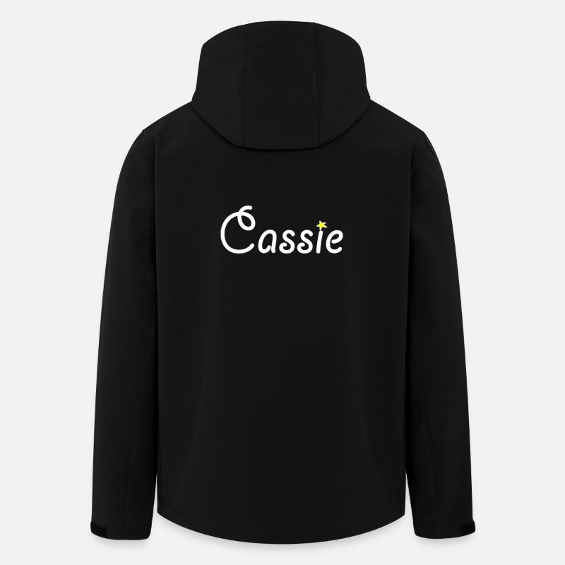 Cassie - Men’s Recycled Softshell Jacket by Stanley/Stella - black