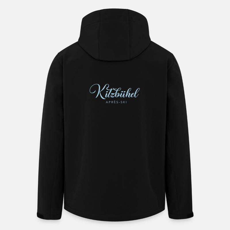 KITZBÜHEL Apres-Ski Austria Österreich - Veste softshell homme en polyester recyclé Stanley/Stella - noir