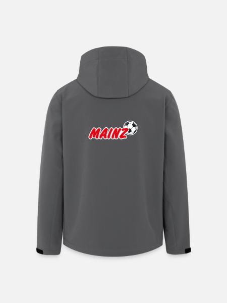 Mainz Fußball Fan - Recycelte Männer Softshell-Jacke von Stanley/Stella - Schwarz