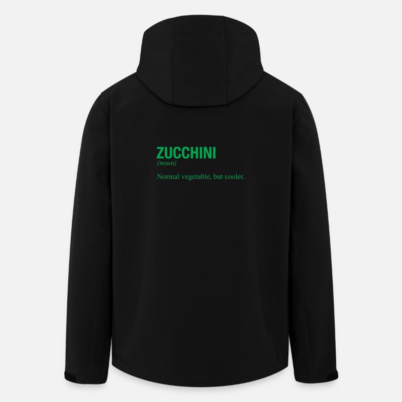 COURGETTE - Veste softshell homme en polyester recyclé Stanley/Stella - noir