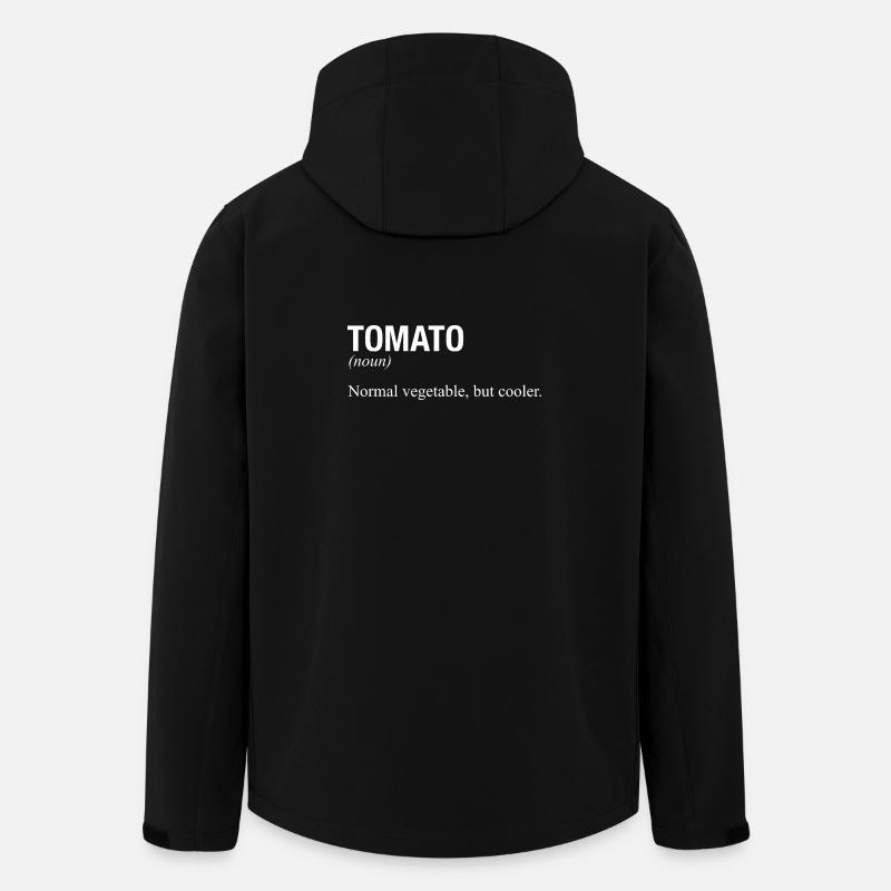 TOMATO Tomate - Recycelte Männer Softshell-Jacke von Stanley/Stella - Schwarz