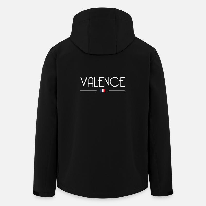 Valenz - Recycelte Männer Softshell-Jacke von Stanley/Stella - Schwarz