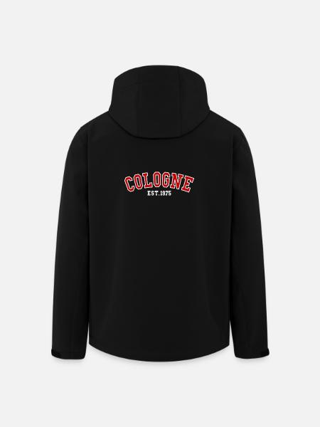 Cologne Est.1975  - Men’s Recycled Softshell Jacket by Stanley/Stella - black