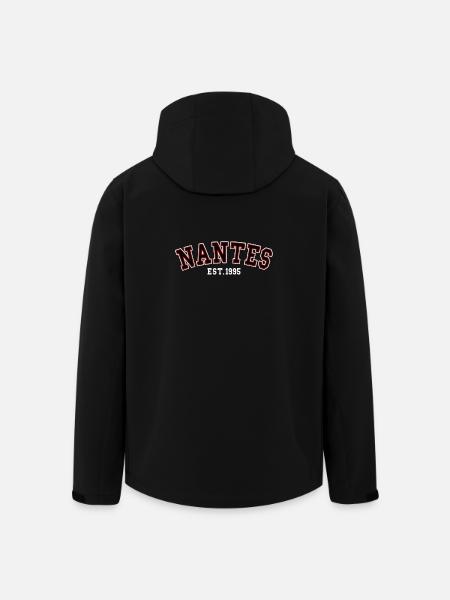 Nantes Est. 1995 - Men’s Recycled Softshell Jacket by Stanley/Stella - black