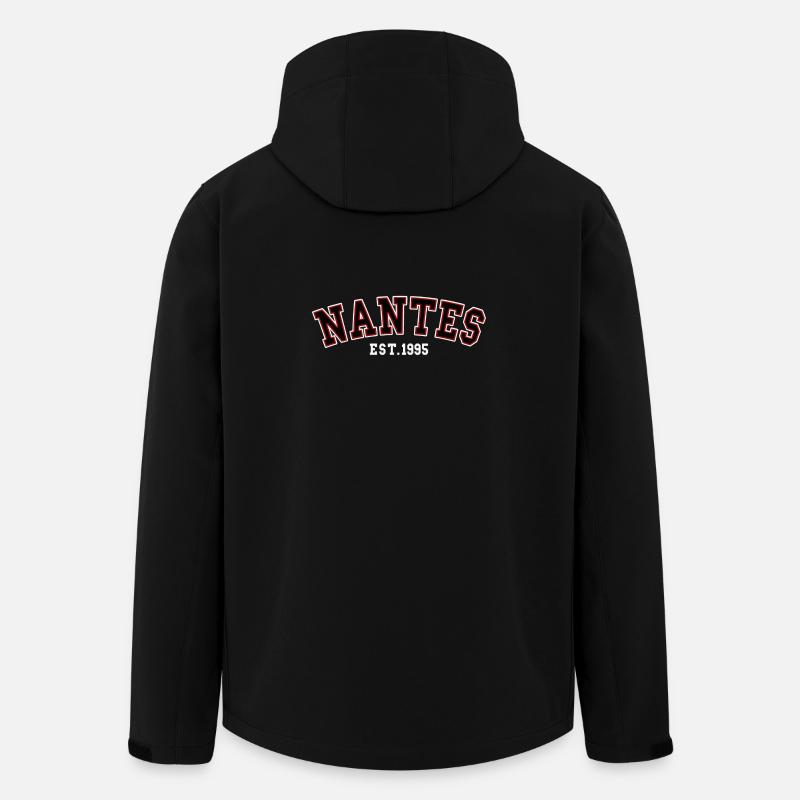 Nantes Est. 1995 - Men’s Recycled Softshell Jacket by Stanley/Stella - black