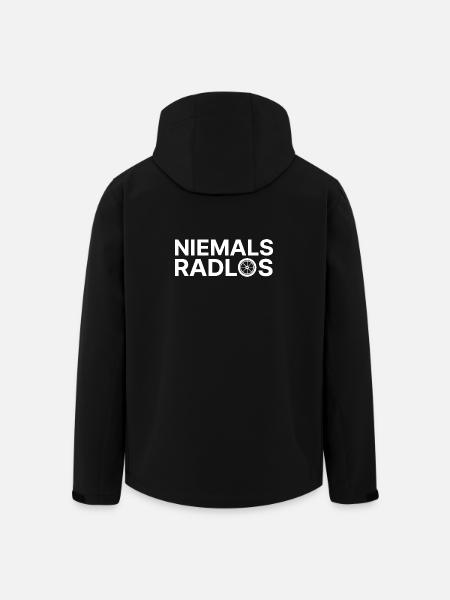 never bikeless - Men’s Recycled Softshell Jacket by Stanley/Stella - black