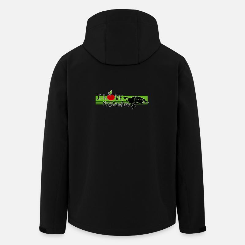 Eifach Thurgau - Men’s Recycled Softshell Jacket by Stanley/Stella - black