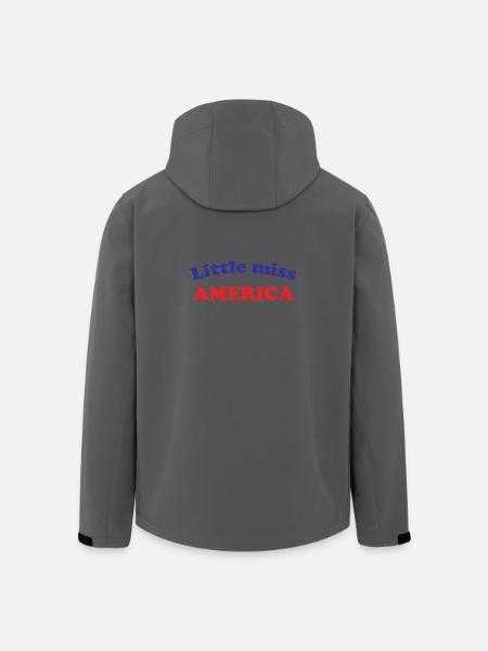 Miss America - Men’s Recycled Softshell Jacket by Stanley/Stella - black