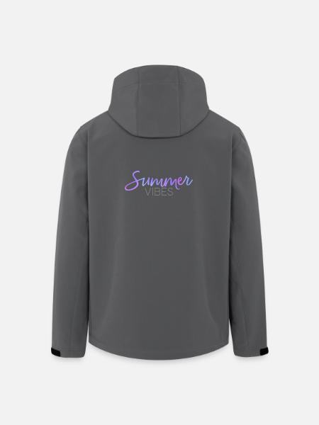 Summer Vibes - Men’s Recycled Softshell Jacket by Stanley/Stella - black