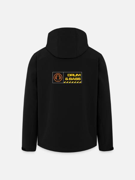 db warning - Men’s Recycled Softshell Jacket by Stanley/Stella - black