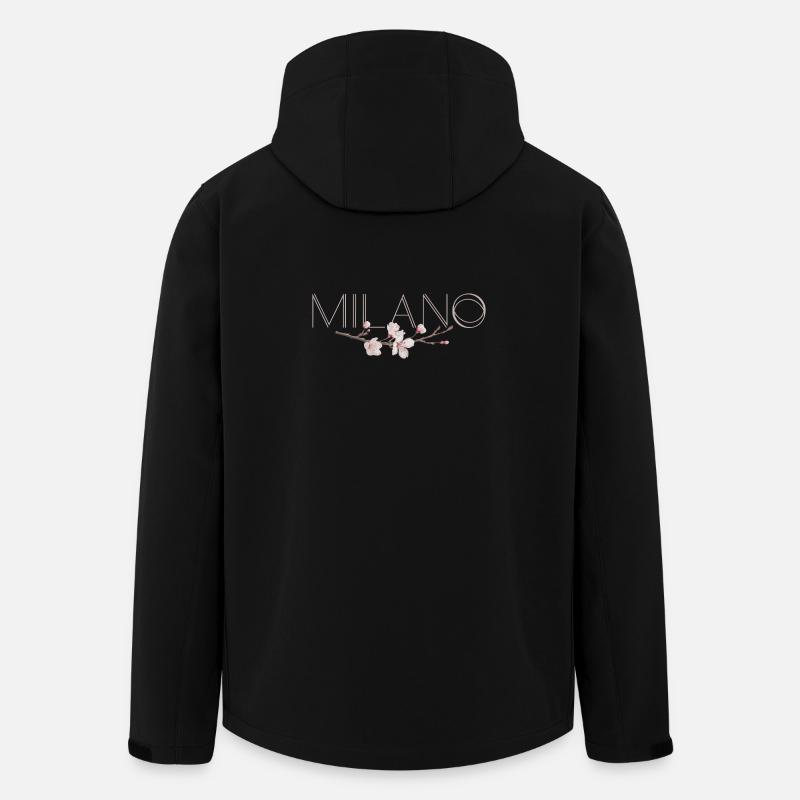 MILANO – Blossom Chic - Veste softshell homme en polyester recyclé Stanley/Stella - noir