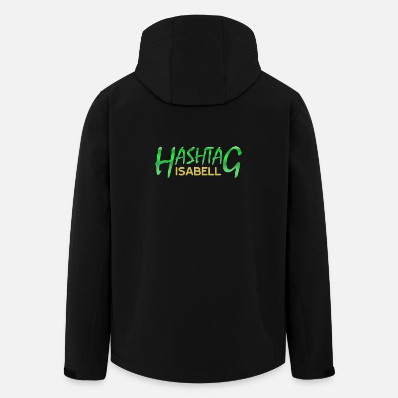 Vorname Isabell - Recycelte Männer Softshell-Jacke von Stanley/Stella - Schwarz