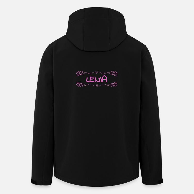Geschenk für Lenia - Recycelte Männer Softshell-Jacke von Stanley/Stella - Schwarz