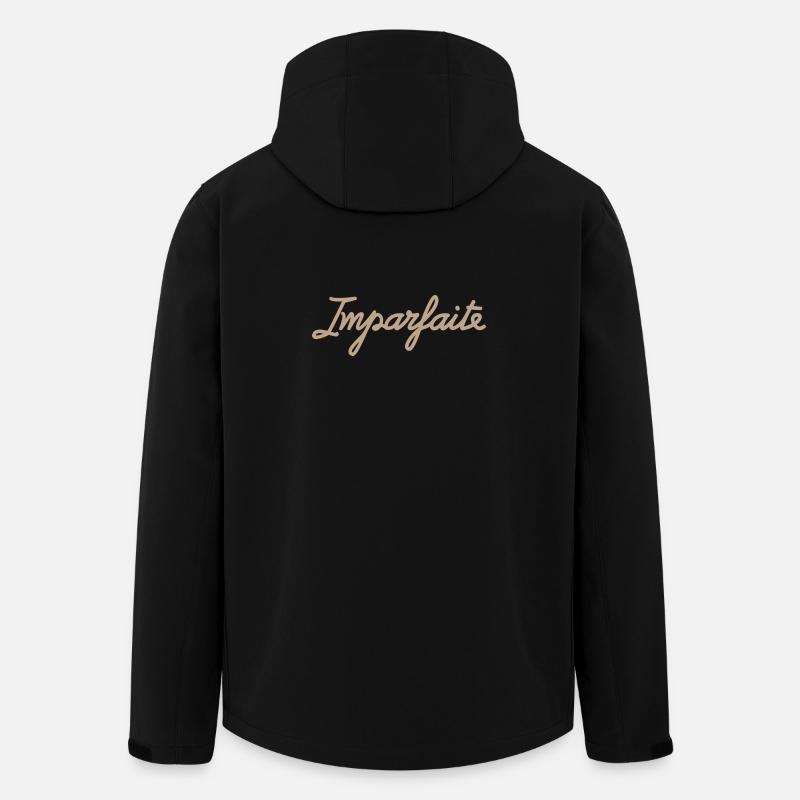 Imperfect – Einzigartig und stolz darauf - Recycelte Männer Softshell-Jacke von Stanley/Stella - Schwarz