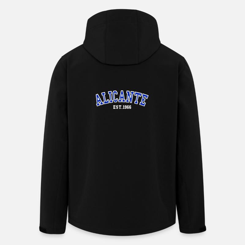 Alicante Est. 1966 - Men’s Recycled Softshell Jacket by Stanley/Stella - black