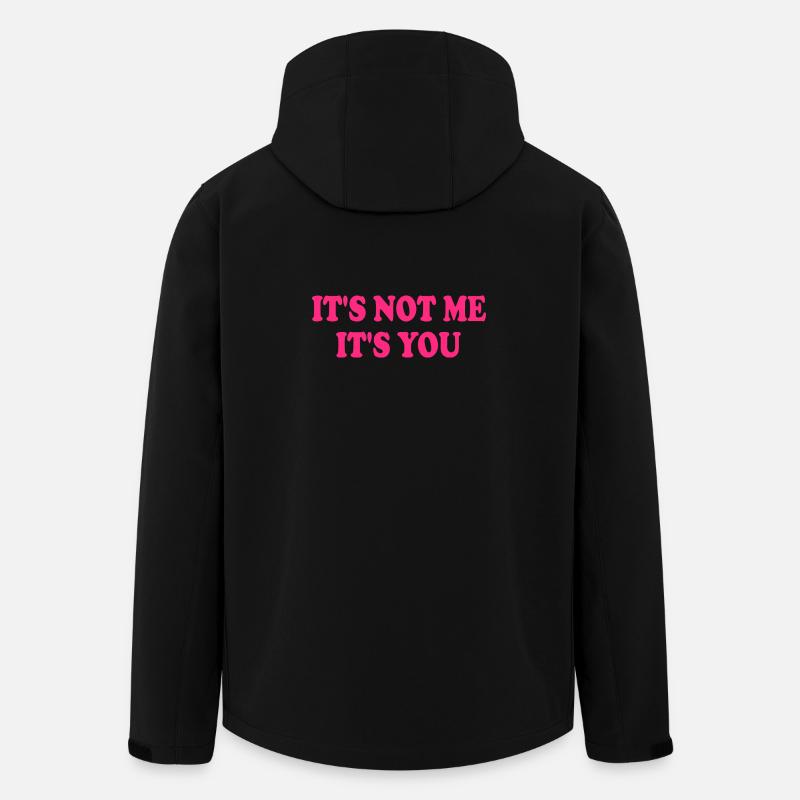 It's Not Me It's You - Recycelte Männer Softshell-Jacke von Stanley/Stella - Schwarz