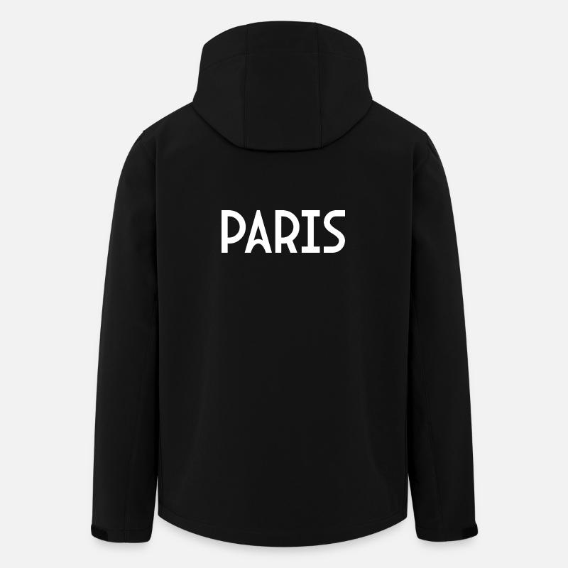 Paris - Men’s Recycled Softshell Jacket by Stanley/Stella - black