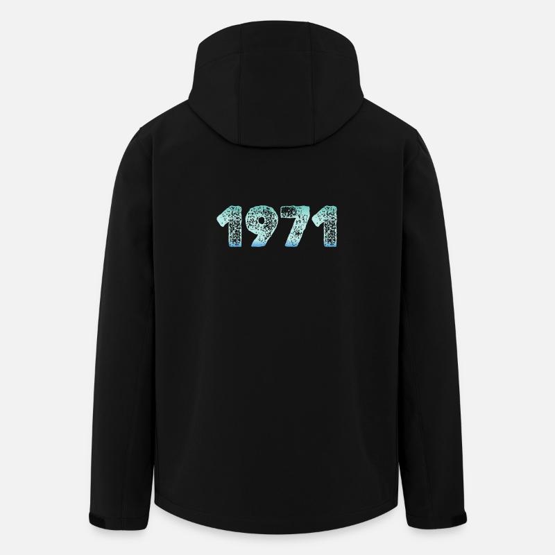 Neon Bruch 1971 - Veste softshell homme en polyester recyclé Stanley/Stella - noir