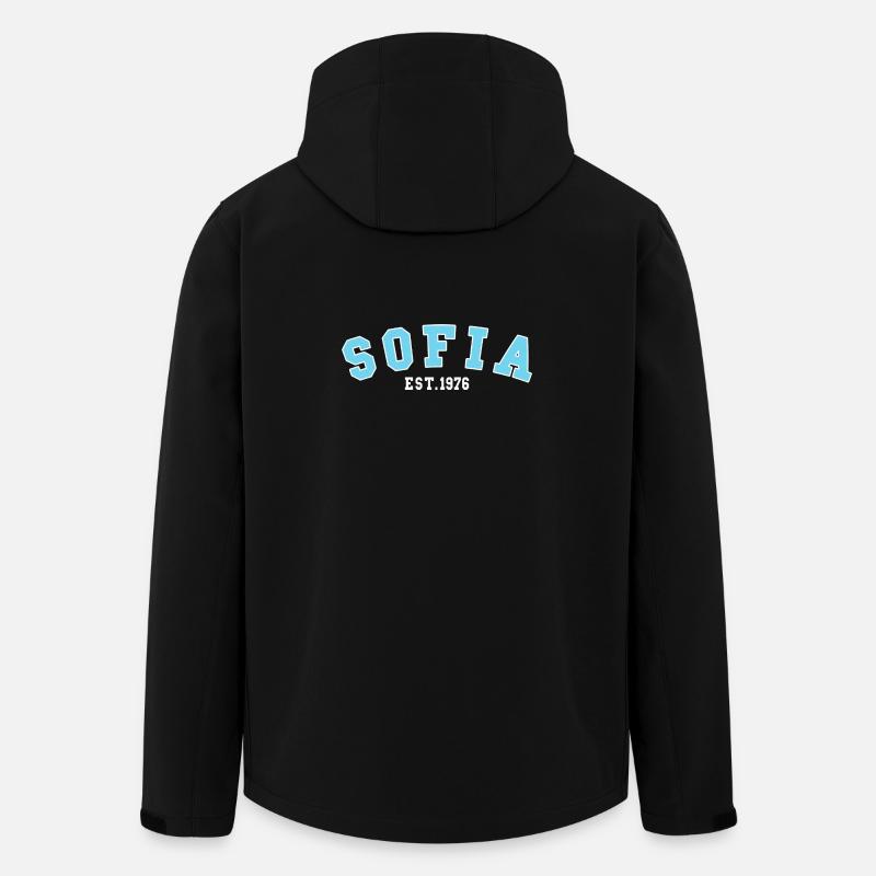 Sofia Est. 1976 - Men’s Recycled Softshell Jacket by Stanley/Stella - black
