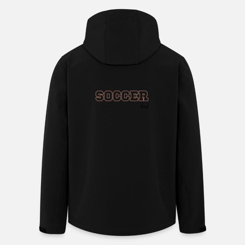Soccer dad - Men’s Recycled Softshell Jacket by Stanley/Stella - black