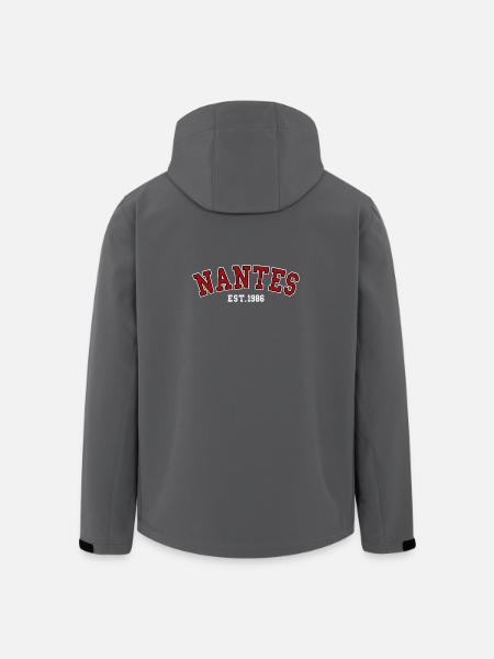 Nantes Est. 1986 - Men’s Recycled Softshell Jacket by Stanley/Stella - black