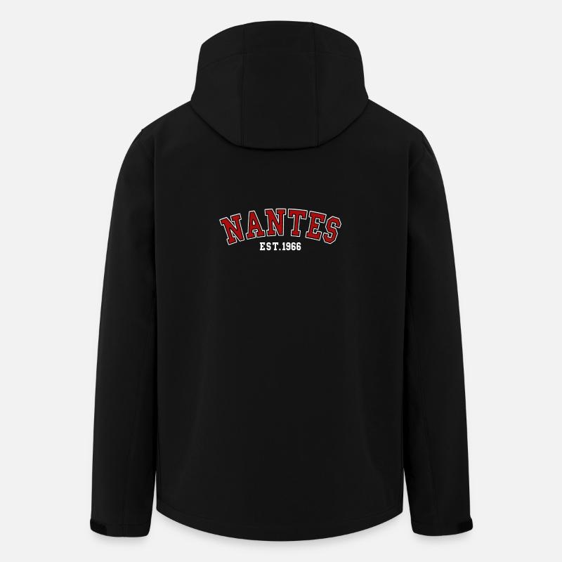Nantes Est. 1966 - Men’s Recycled Softshell Jacket by Stanley/Stella - black