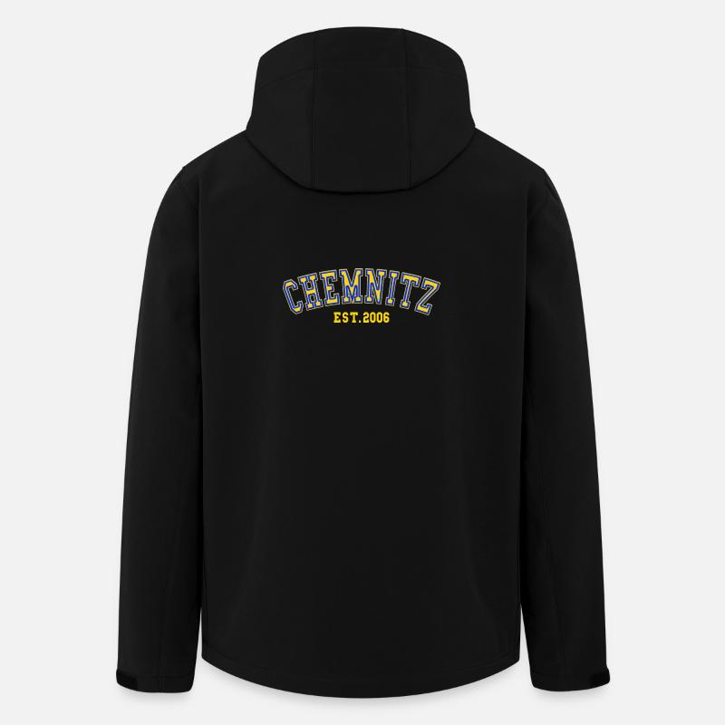 Chemnitz Fondée en 2006 - Veste softshell homme en polyester recyclé Stanley/Stella - noir