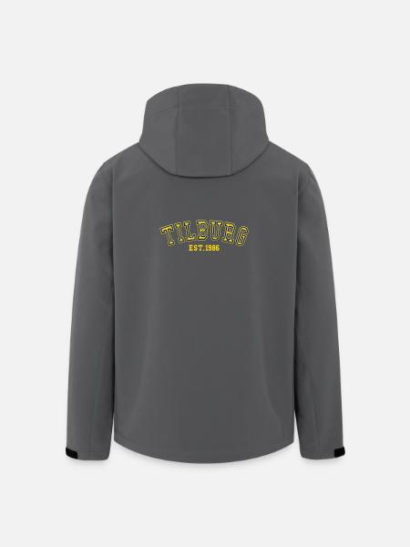 Tilburg Est. 1986 - Men’s Recycled Softshell Jacket by Stanley/Stella - black