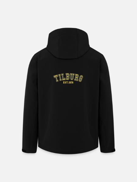 Tilburg Est. 1976 - Men’s Recycled Softshell Jacket by Stanley/Stella - black