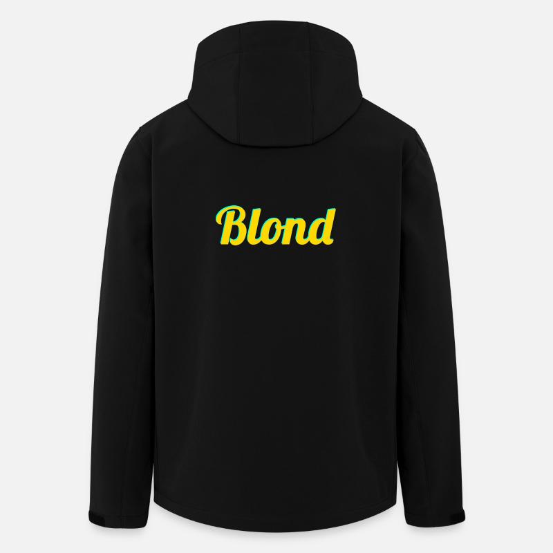 BLOND - Recycelte Männer Softshell-Jacke von Stanley/Stella - Schwarz