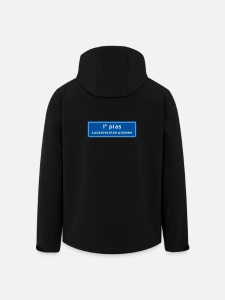 Loosdrechtse plassen 1st plas - Men’s Recycled Softshell Jacket by Stanley/Stella - black