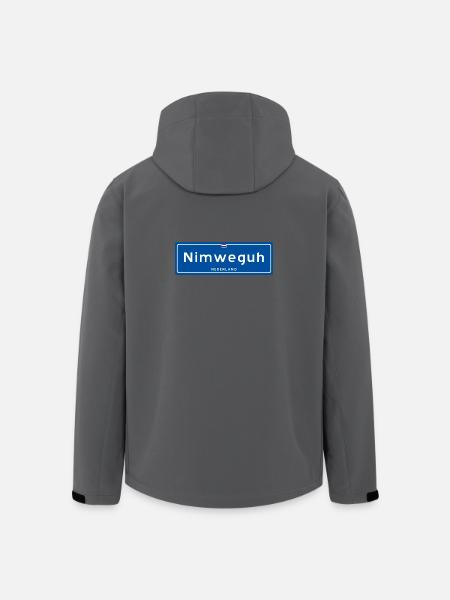Nimweguh (Nimègue) - Veste softshell homme en polyester recyclé Stanley/Stella - noir