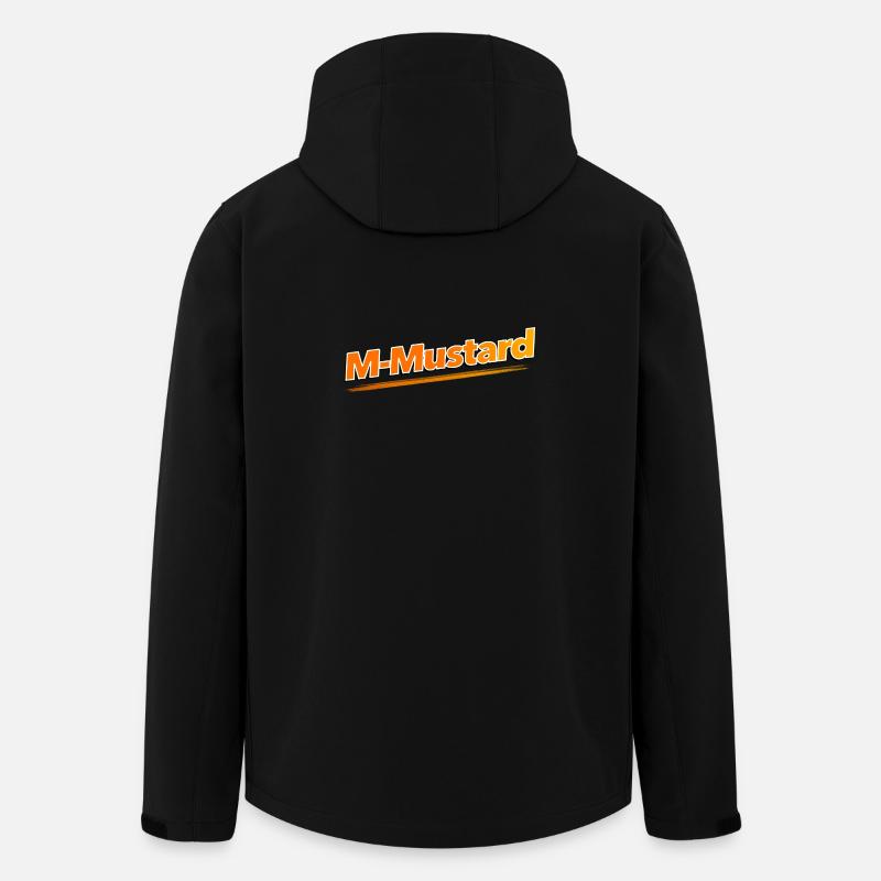 M-Senf - Recycelte Männer Softshell-Jacke von Stanley/Stella - Schwarz